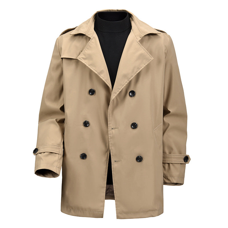 Herren Modische Trenchcoat Echo Archiv