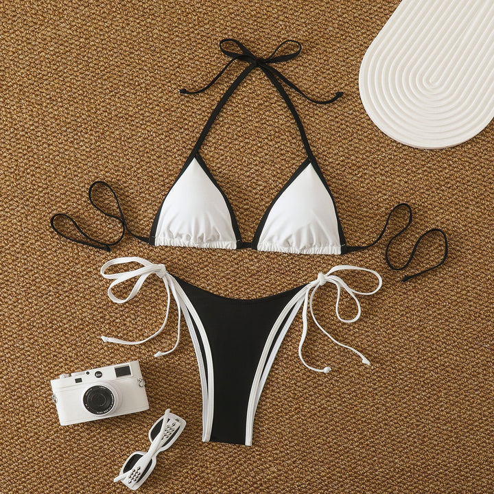 Damen Triangel-Bikini mit eleganten Schleifen Echo Archiv