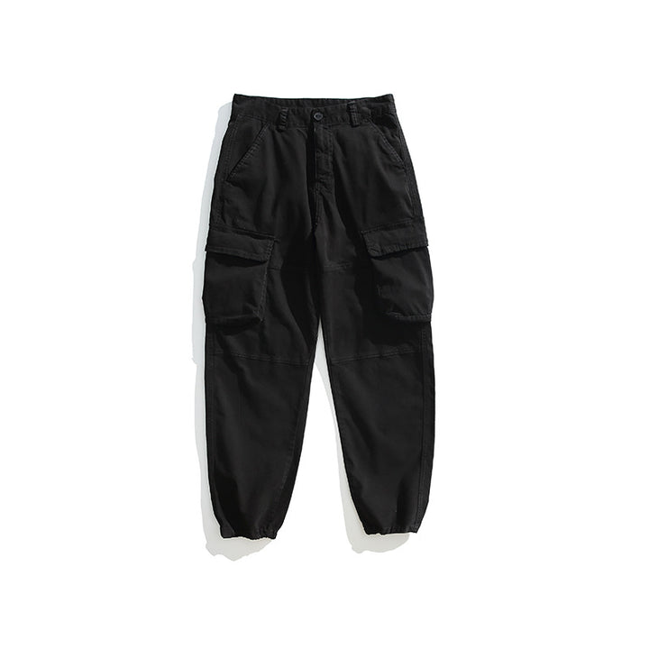 Herren Utility-Cargo-Joggerhose mit elastischem Knöchelabschluss und Mehrfach-Klappentaschen Echo Archiv