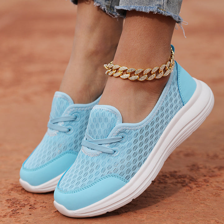 Damen nan atmungsaktiver Schlupfsneaker mit viskoelastischem Fußbett und rutschfester Sohle Echo Archiv