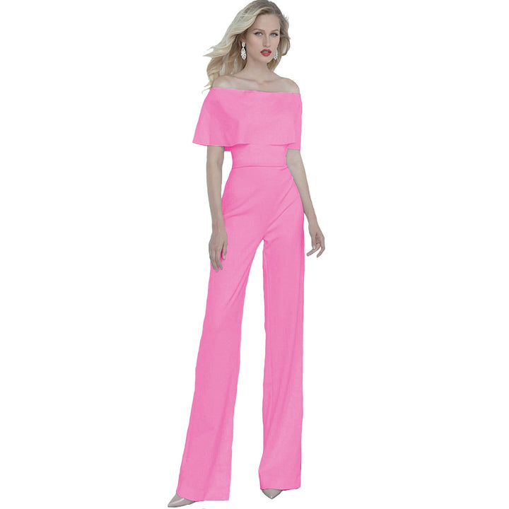 Echoarchiv | Eleganter V-Ausschnitt Jumpsuit