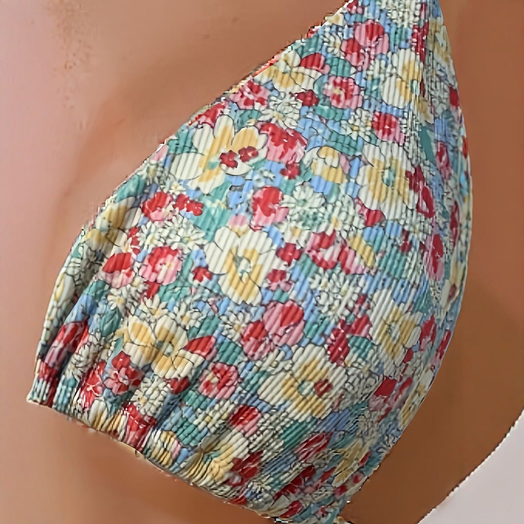 Damen Triangel-Bikini mit verstellbaren Bindebändern Echo Archiv