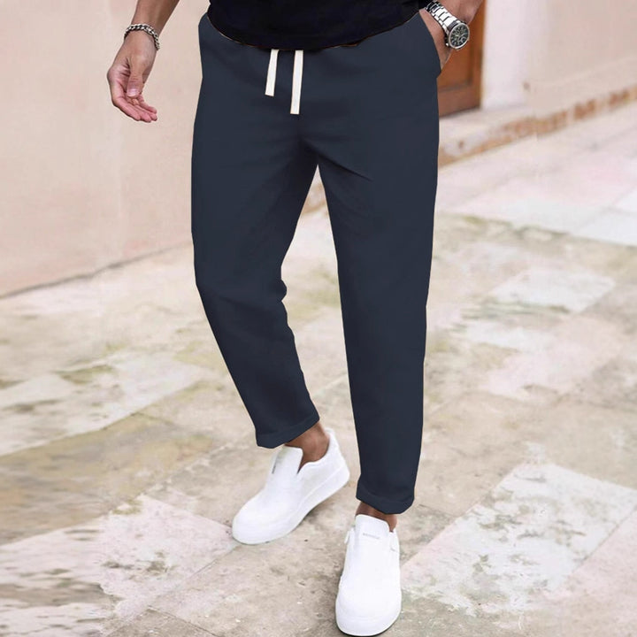Herren Freizeithose mit elastischem Bund und praktischen Taschen Echoarchiv