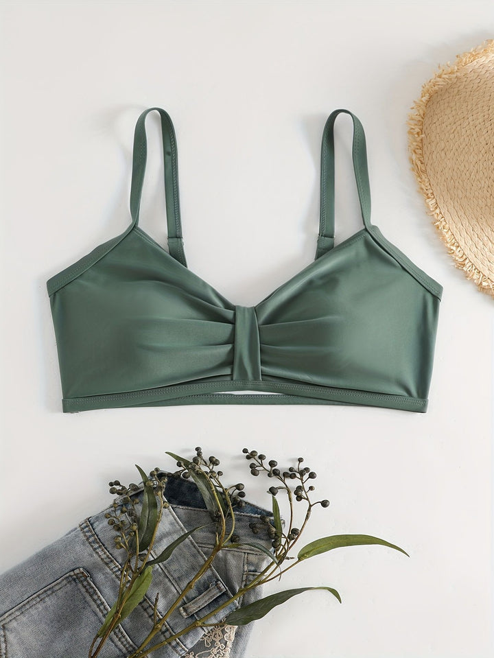 Damen Triangel-Bikini Oberteil mit modernem grafischen Muster Echo Archiv