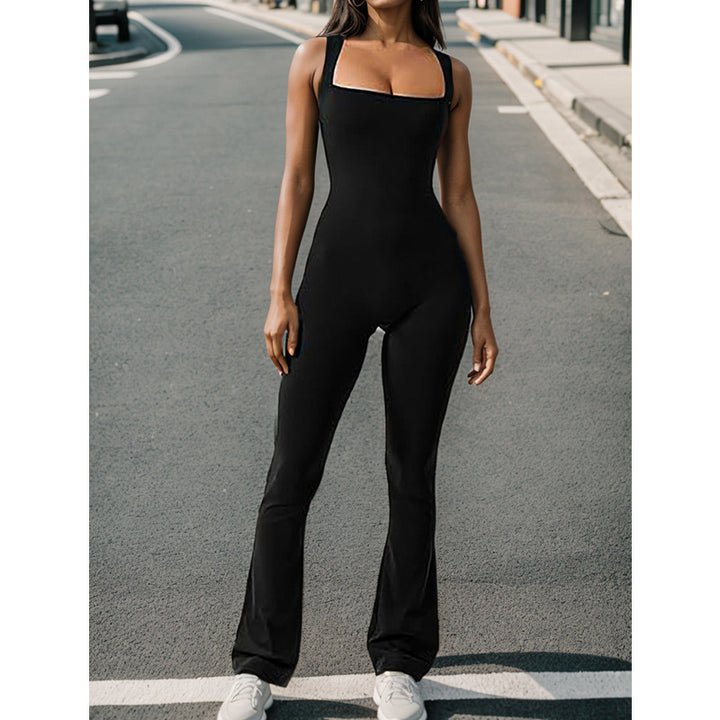 Damen Fitness-Jumpsuit mit figurbetontem Schnitt Echo Archiv