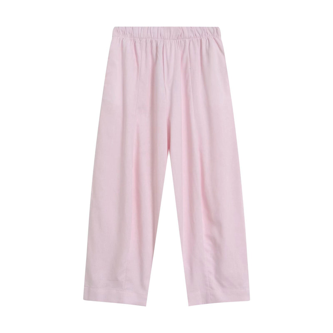 Damen Weite Culotte-Hose mit elastischem Bund und geradem Saum Echo Archiv