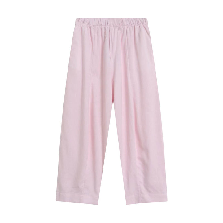 Damen Weite Culotte-Hose mit elastischem Bund und geradem Saum Echo Archiv