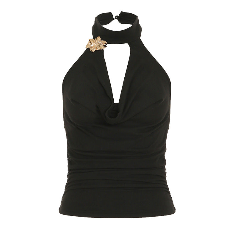 Damen elegantes Wickeloberteil und Maxi-Rock Set Echo Archiv