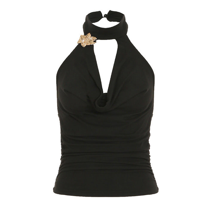 Damen elegantes Wickeloberteil und Maxi-Rock Set Echo Archiv