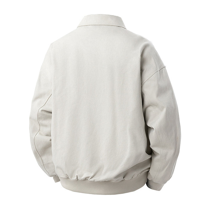 Herren Moderner Blouson mit Hemdkragen, Zwei‑Wege‑Reißverschluss und dezenter Teilungsnaht Echo Archiv