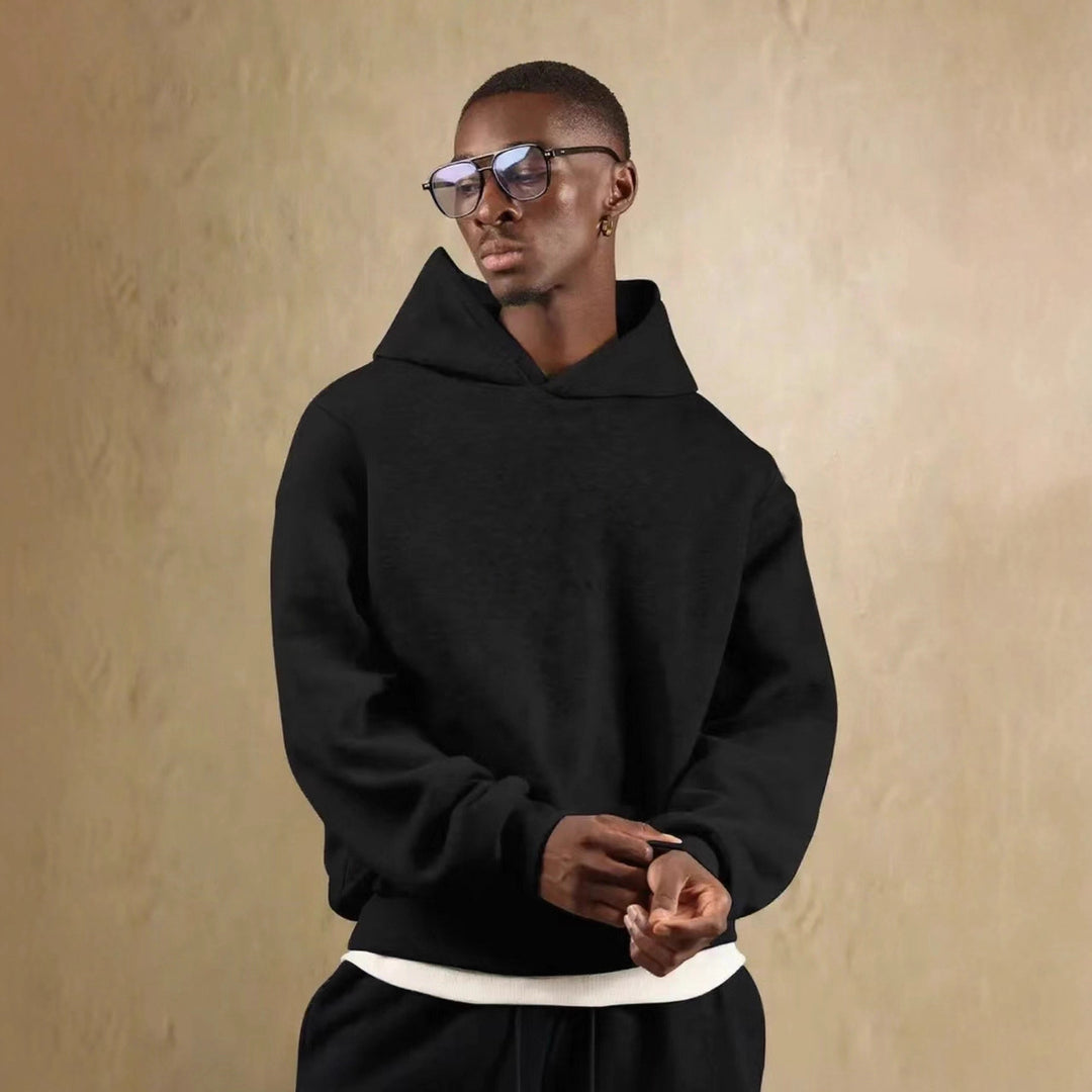Herren lässiger Kapuzenpullover aus weichem Material Echoarchiv