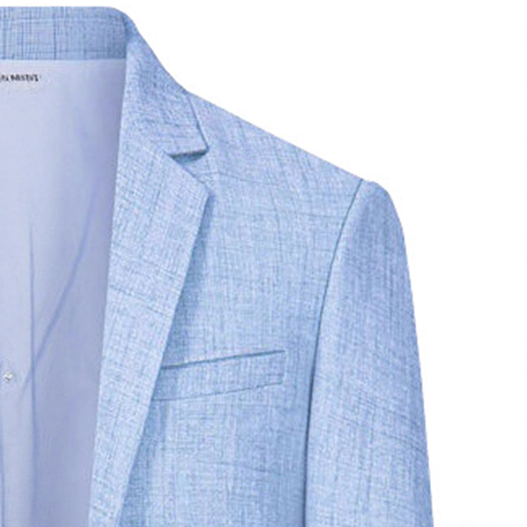 Herren Leichter, eleganter Blazer mit strukturiertem Gewebe Echoarchiv