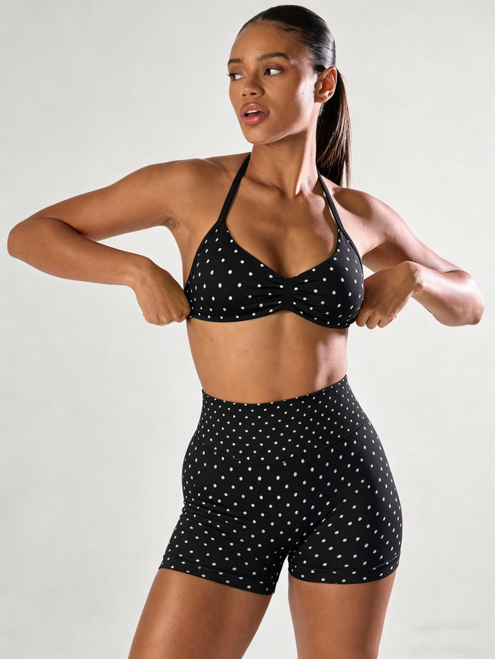 Damen Sportlicher Jumpsuit mit Raffungen und verstellbaren Trägern Echo Archiv