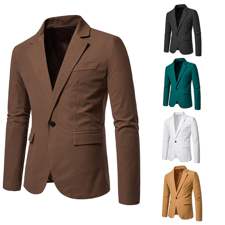 Herren Eleganter Blazer mit modernem Schnitt und Taschen Echoarchiv