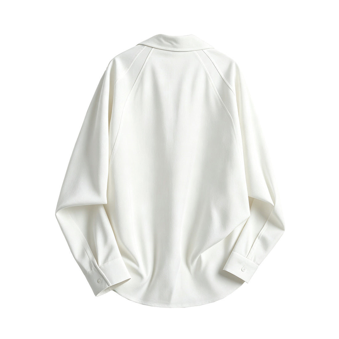 Damen Oversize-Blusenshirt aus fließendem Stretch mit Hemdkragen Echoarchiv