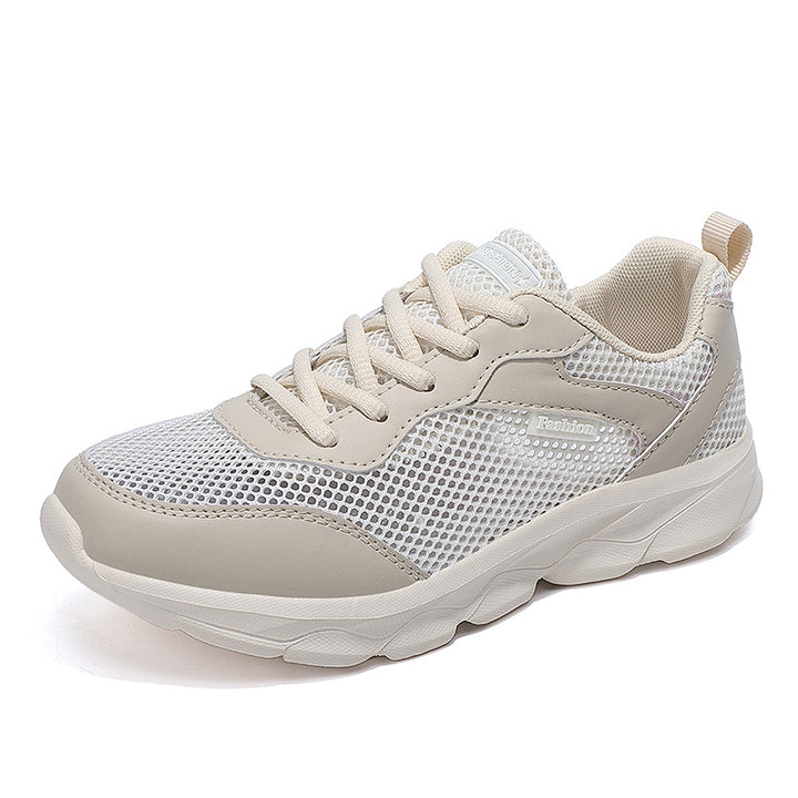 Damen nan leichter Alltags- und Reisesneaker mit luftiger Netzstruktur, dämpfender Leichtsohle und Fersenlasche Echo Archiv
