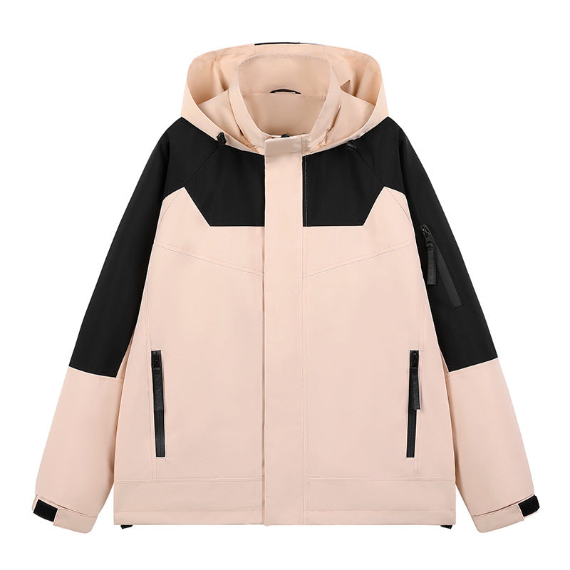 Herren Wasserabweisende technische Urban-Hoodiejacke mit ergonomischer Kapuze, verdecktem Reißverschluss und nahtverdeckten Utility‑Taschen Echo Archiv