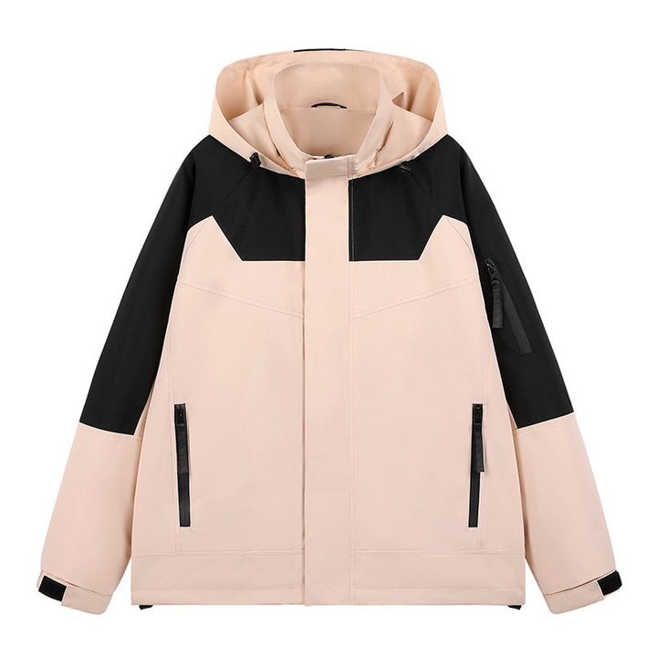 Herren Wasserabweisende technische Urban-Hoodiejacke mit ergonomischer Kapuze, verdecktem Reißverschluss und nahtverdeckten Utility‑Taschen Echo Archiv