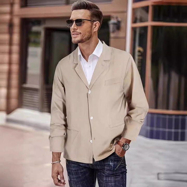 Herren leichte Blazerjacke mit modischem Schnitt Echoarchiv