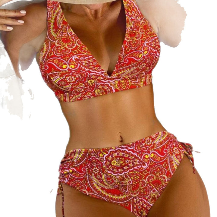 Damen Buntes Bikini-Set Echo Archiv