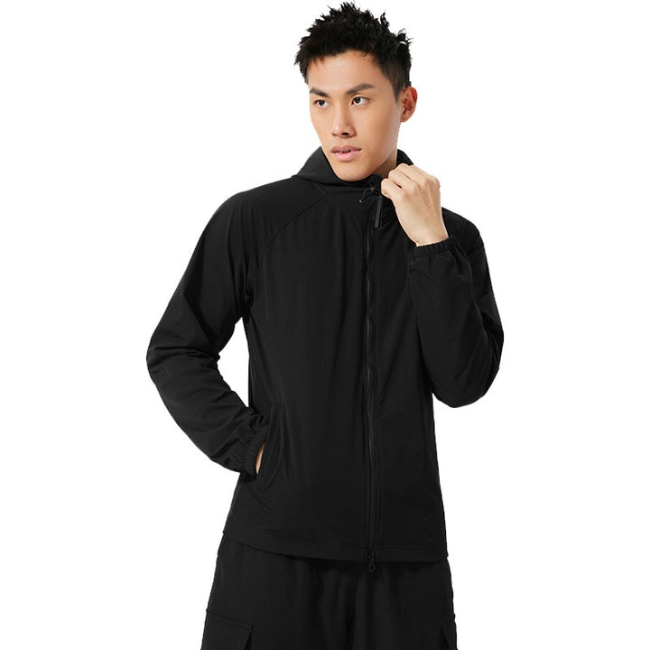 Herren Leichte Funktionsjacke mit atmungsaktivem Material Echoarchiv