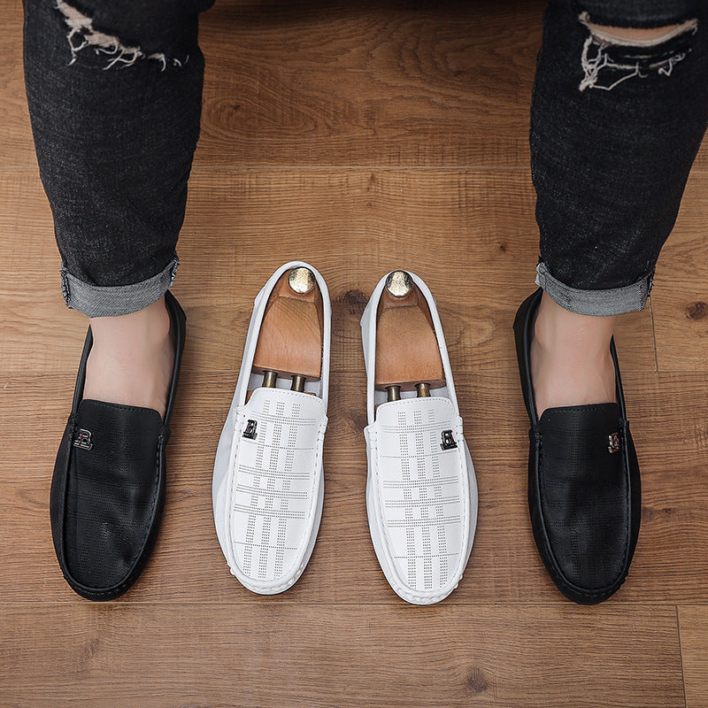 Herren Elegante Mokassins aus weichem Leder Echo Archiv