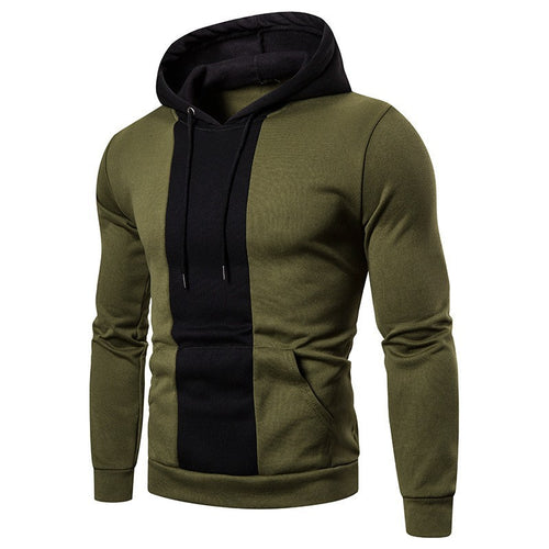 Herren Kapuzenpullover mit modernem Farbblock-Design Echoarchiv