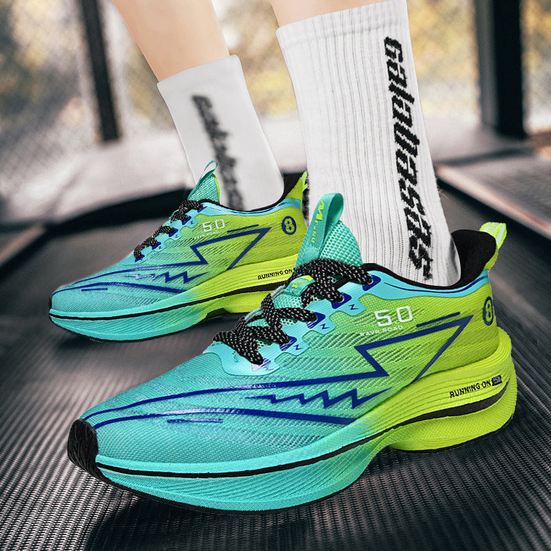Unisex Performance-Laufschuhe mit gradienter Mesh-Oberschicht und reaktiver Schaumzwischensohle – Tavélo