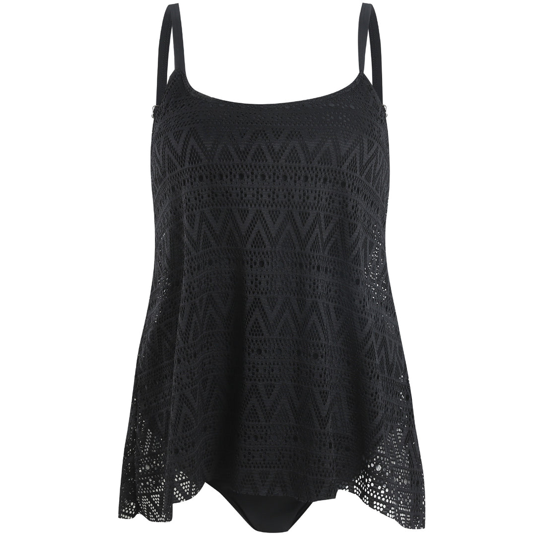 Damen Häkel-Tankini mit verstellbaren Trägern Echo Archiv