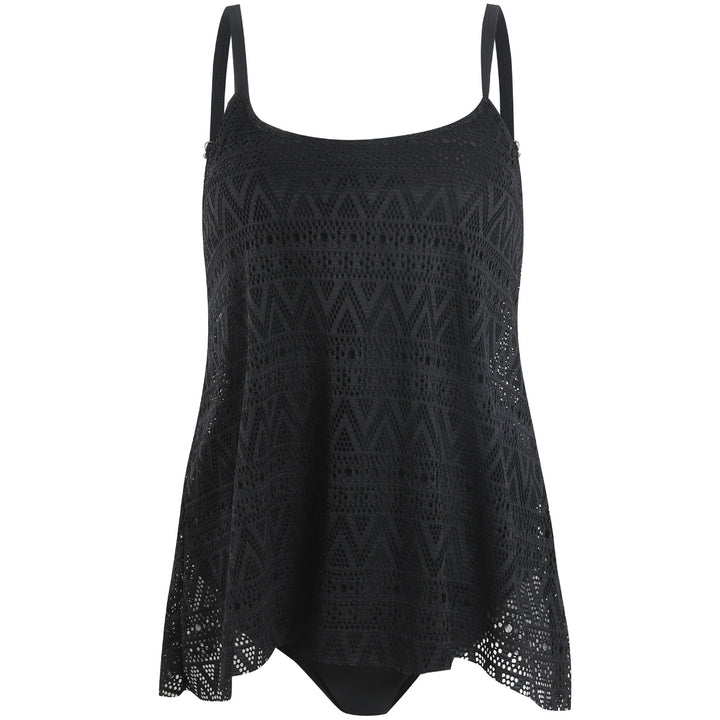 Damen Häkel-Tankini mit verstellbaren Trägern Echo Archiv