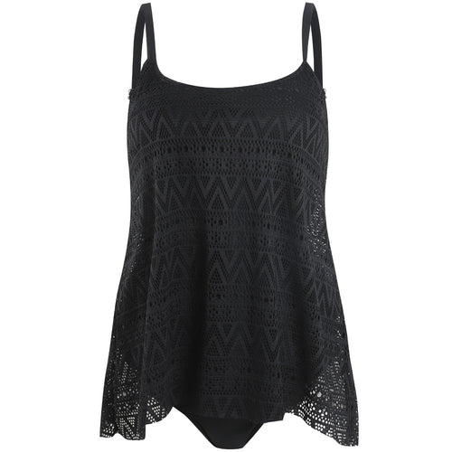 Damen Häkel-Tankini mit verstellbaren Trägern Echo Archiv