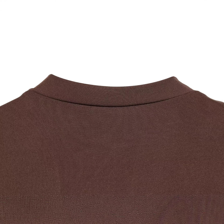 Damen Body mit tiefem V‑Ausschnitt, Raffung und Metallschließe Echoarchiv