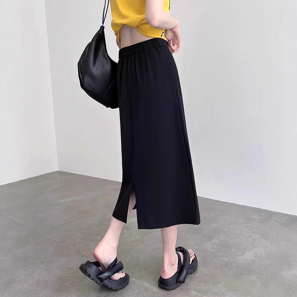 Damen Elegante und fließende Maxirock Echoarchiv