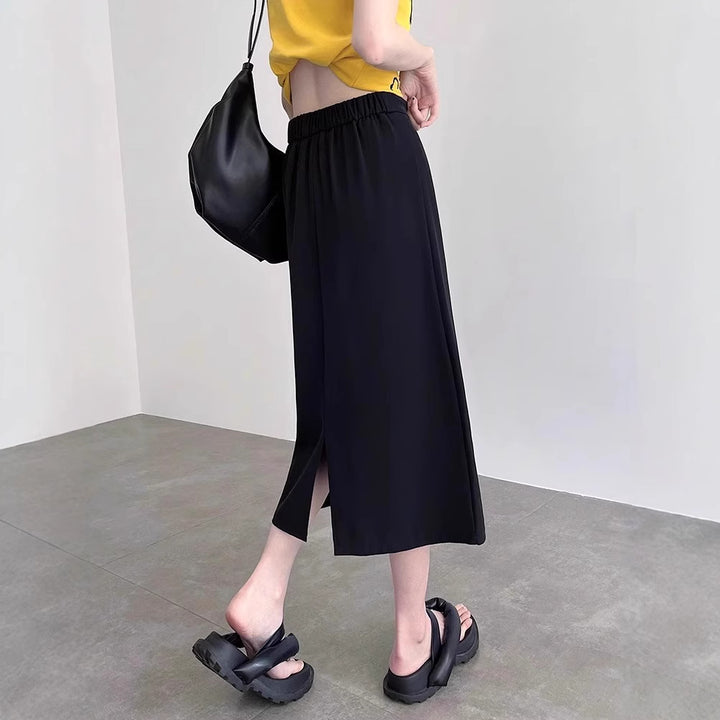 Damen Elegante und fließende Maxirock Echoarchiv