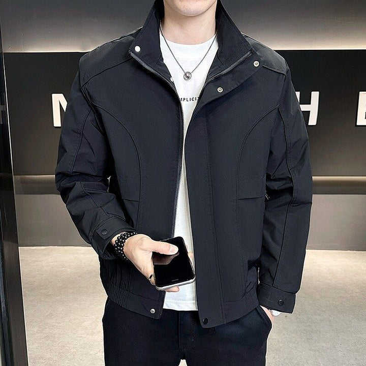 Herren Freizeitjacke mit hohem Kragen Echoarchiv