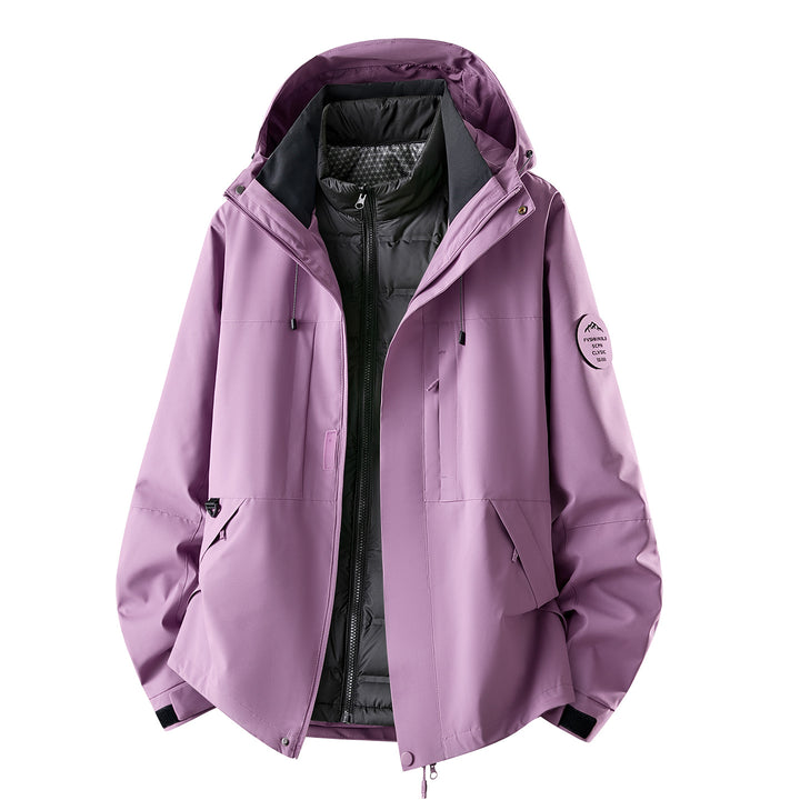 Damen Multifunktionale Outdoorjacke mit herausnehmbarer Stepp-Innenjacke Echoarchiv