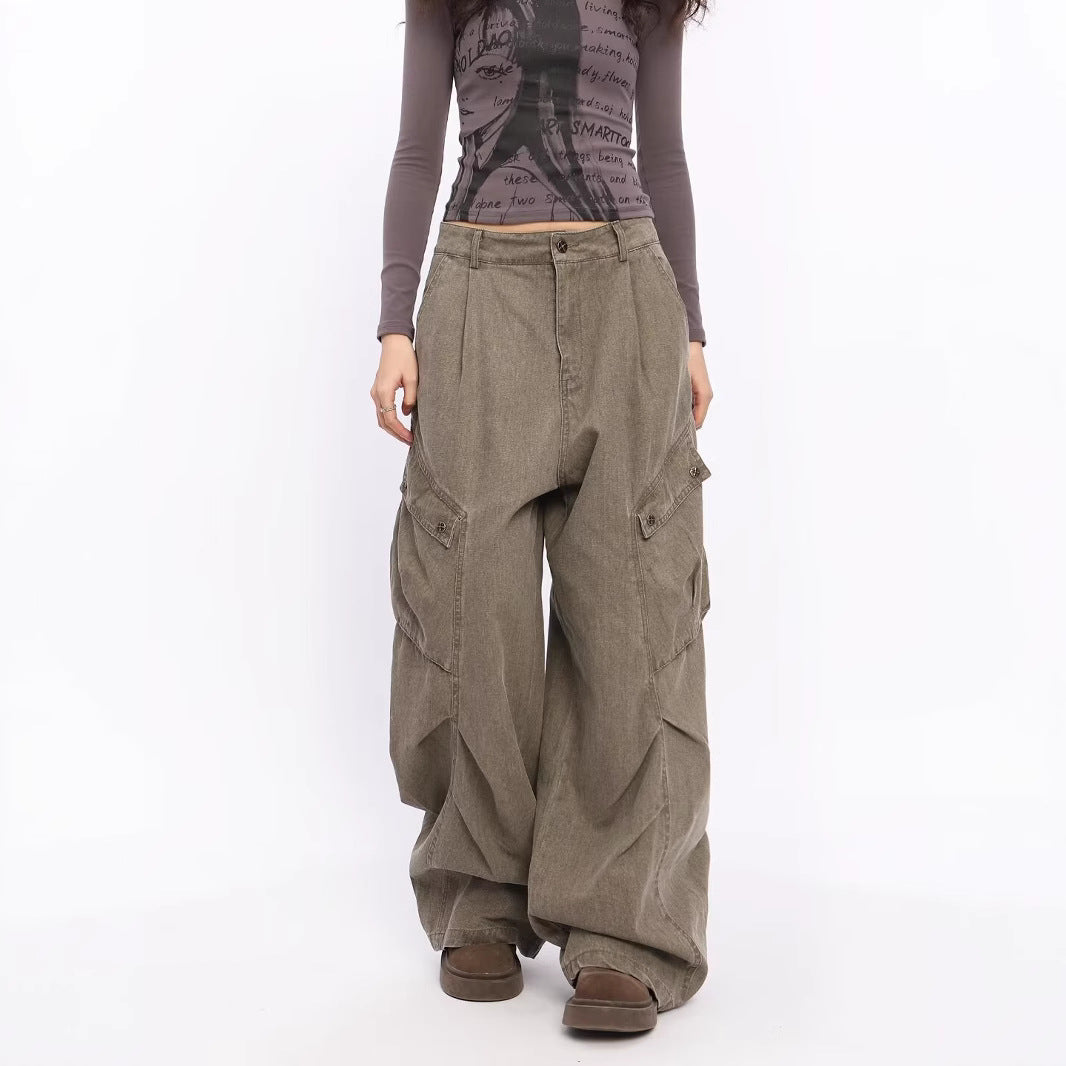 Damen Übergrößen Cargo-Jeans Echoarchiv