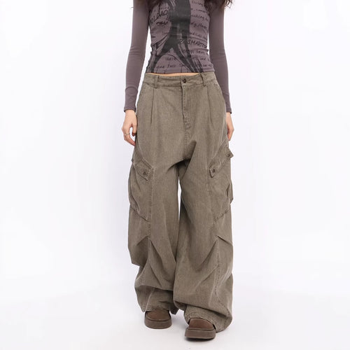 Damen Übergrößen Cargo-Jeans Echoarchiv