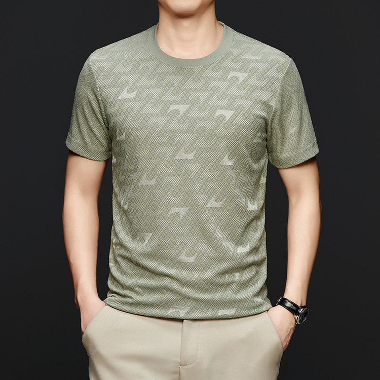 Herren atmungsaktives Sport-T-Shirt mit modernem Design Echoarchiv