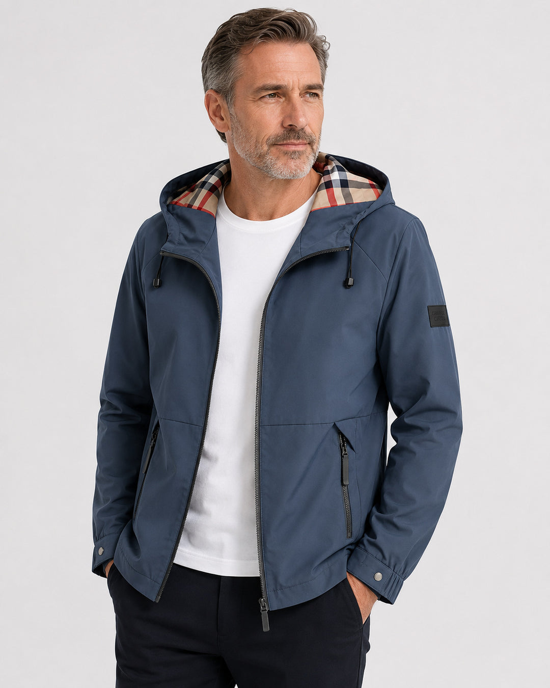 Herren Technische Regenjacke Echo Archiv