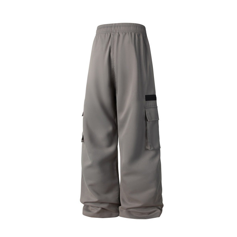 Herren Weite Cargo-Hose im Oversize-Schnitt mit elastischem Tunnelzugbund und Multifachtaschen Echo Archiv