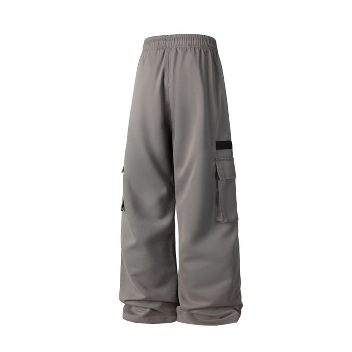 Herren Weite Cargo-Hose im Oversize-Schnitt mit elastischem Tunnelzugbund und Multifachtaschen Echo Archiv