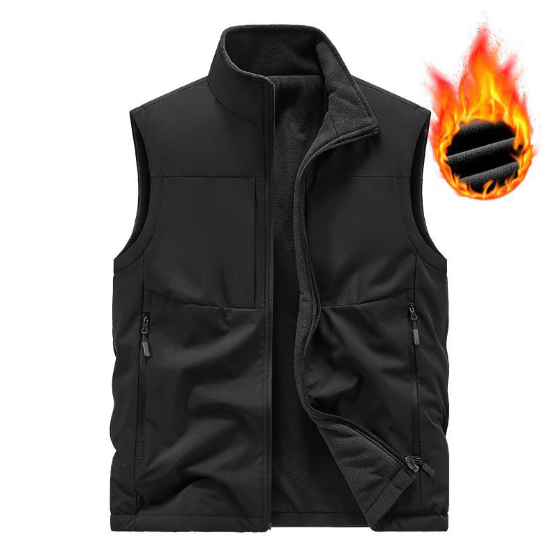 Herren Thermo-Fleece-Steppweste Echo Archiv