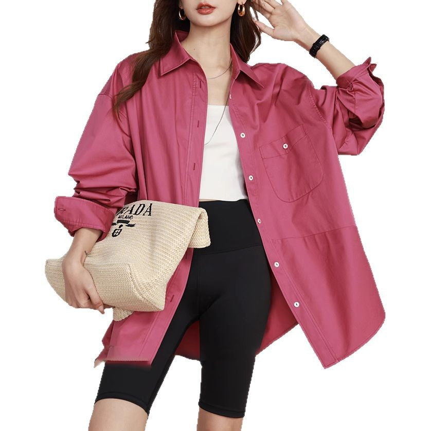 Damen Oversized Hemd Echoarchiv