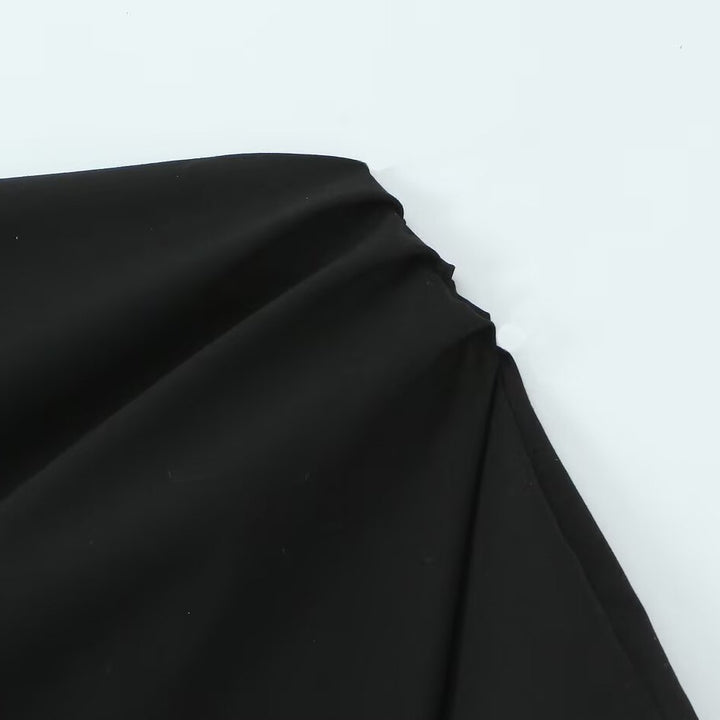 Damen asymmetrisches Cocktailkleid mit drapiertem Design Echo Archiv