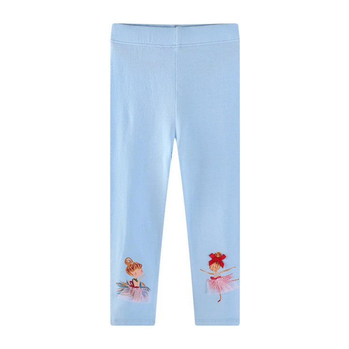 Mädchen Leggings mit Ballettmotiv Echo Archiv