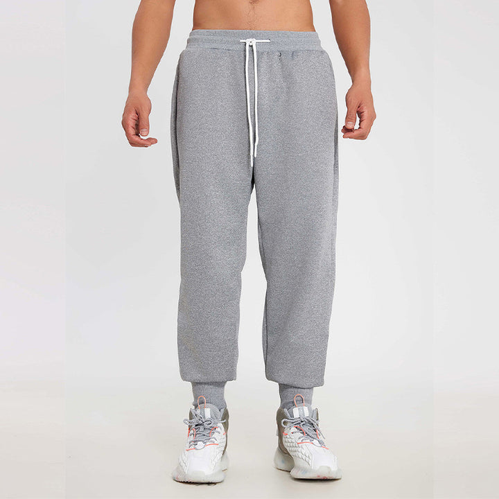 Herren lässige Jogginghose mit elastischem Bund und bequemen Taschen Echoarchiv