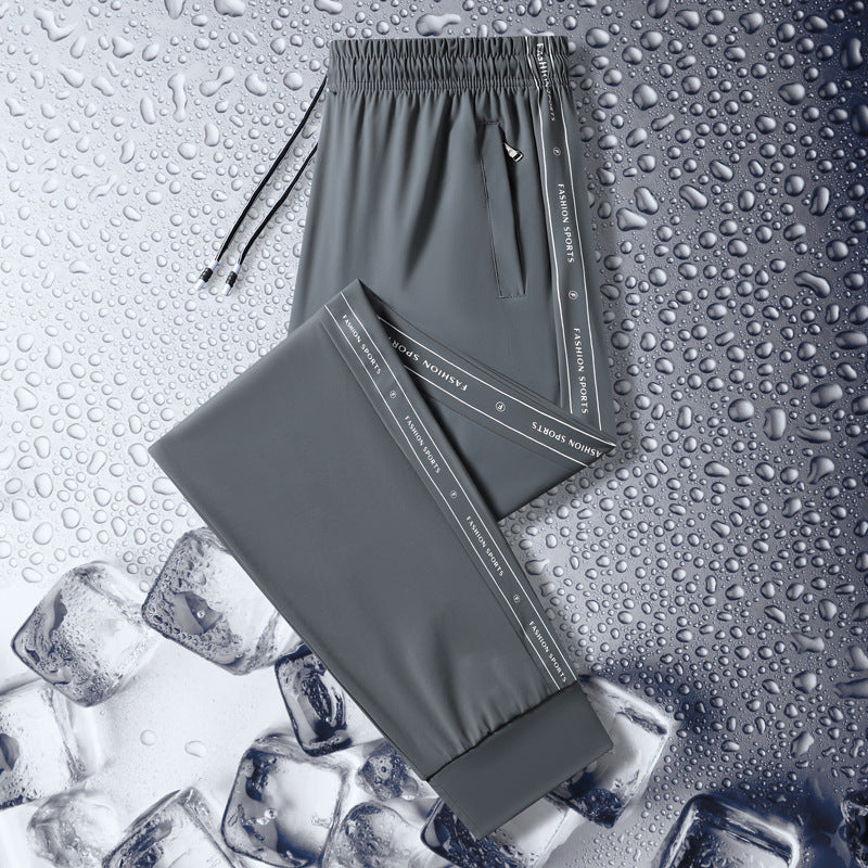 Herren Sportliche Laufhose mit elastischem Bund
