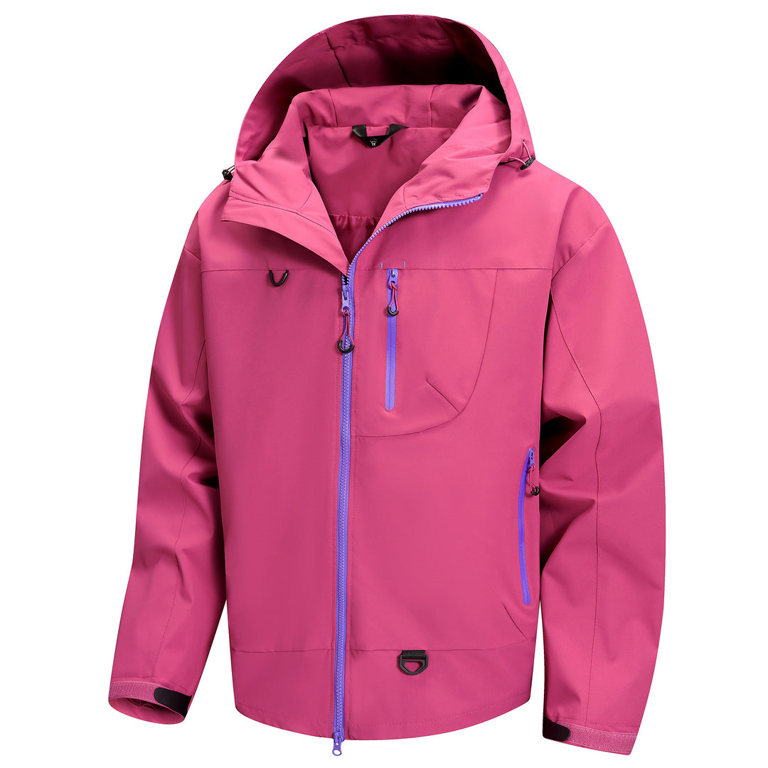 Herren wasserdichte Freizeitjacke mit praktischen multifunktionalen Taschen Echoarchiv