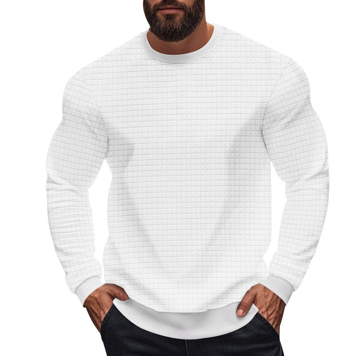 Herren strukturiertes Sweatshirt mit modernem Schnitt und hohem Tragekomfort Echoarchiv